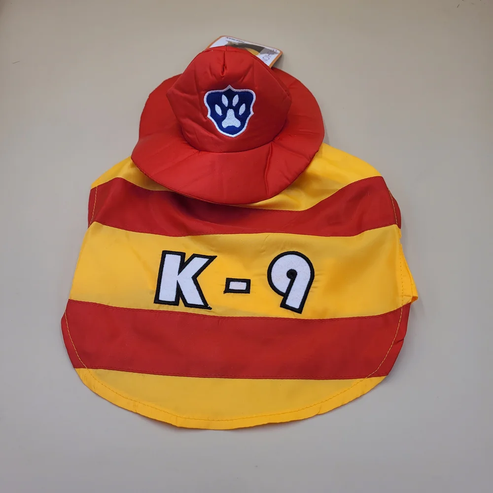 Size M/L Dog Or Cat Fashion Pet Halloween‎ Costume Fireman New